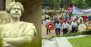 নজরুলের ১২৭তম জন্মবার্ষিকী; কবির সমাধিতে সর্বস্তরের মানুষের শ্রদ্ধা